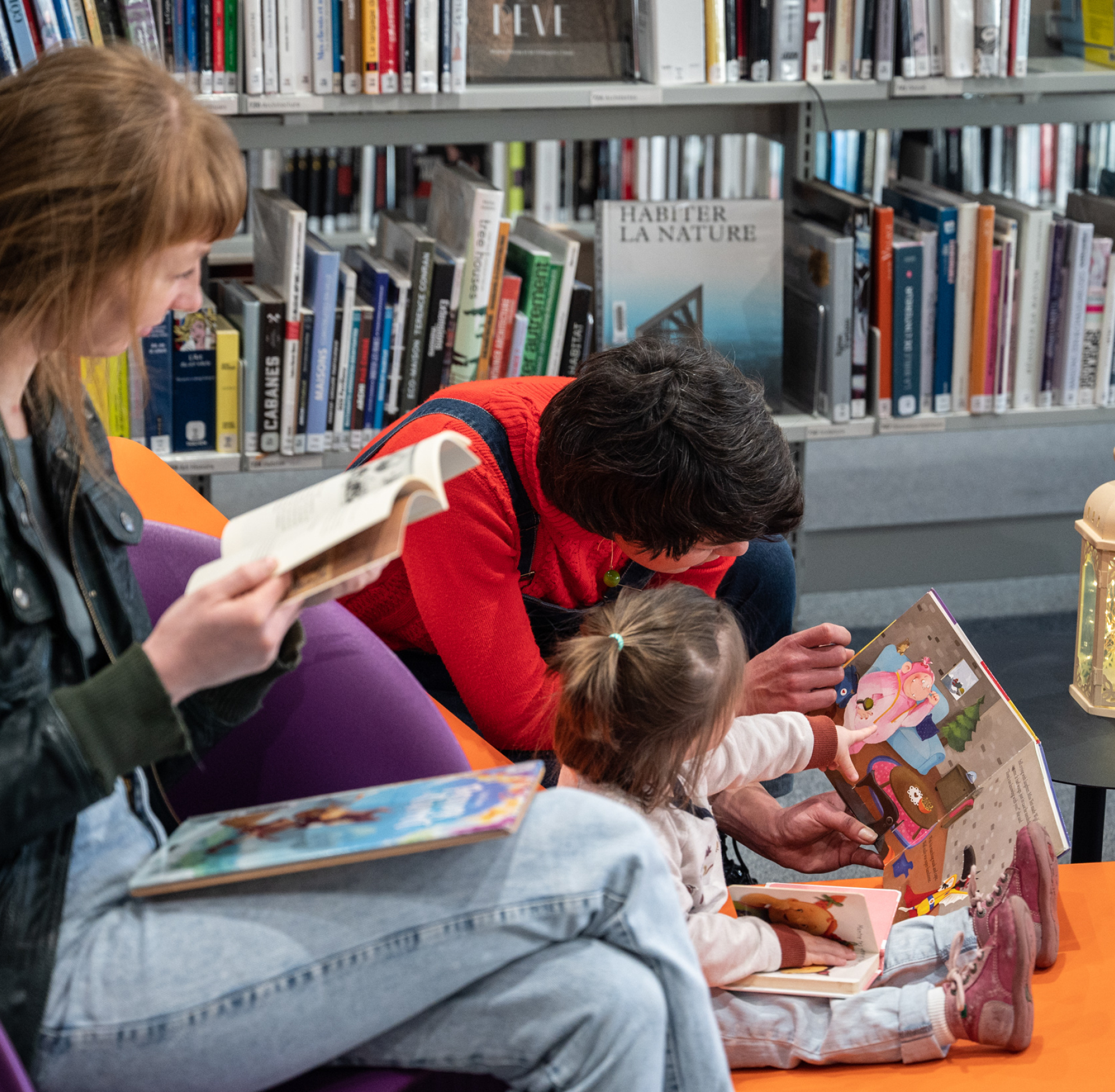 Des lectures pour les tout-petits dans les médiathèques du réseau