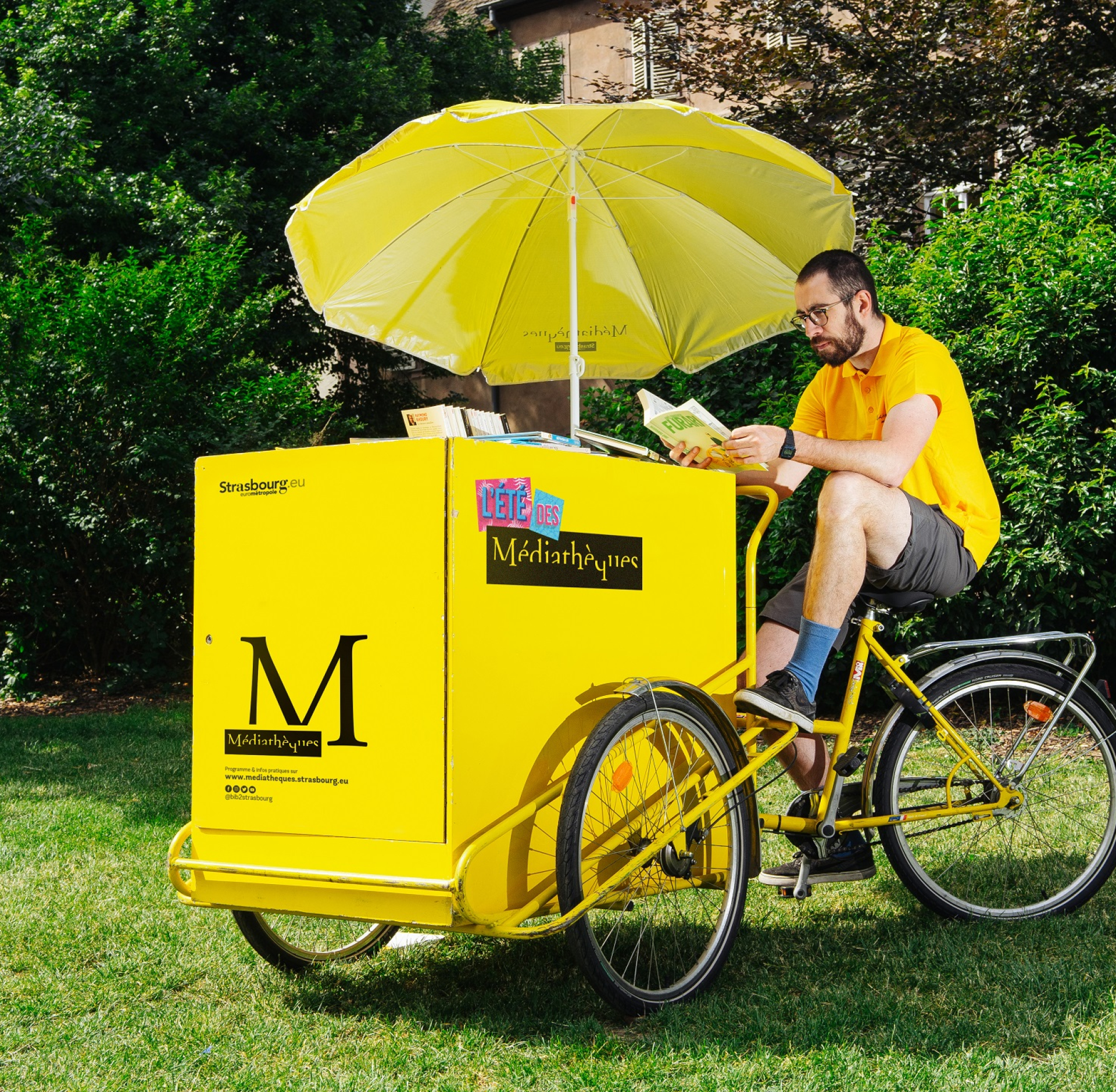 L'été est à vous - été.strasbourg.eu - un p'tit bouquin pour la route - Médiathèques