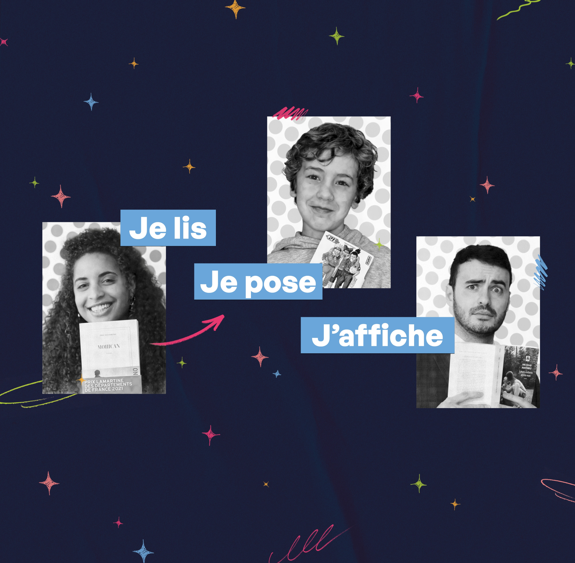 Je lis, je pose, j'affiche