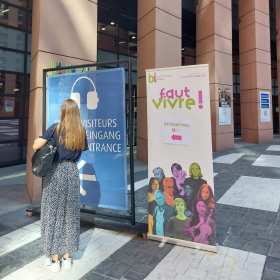 L'entrée des visiteurs aux BI 2023