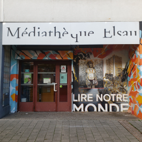 la médiathèque de l'elsau