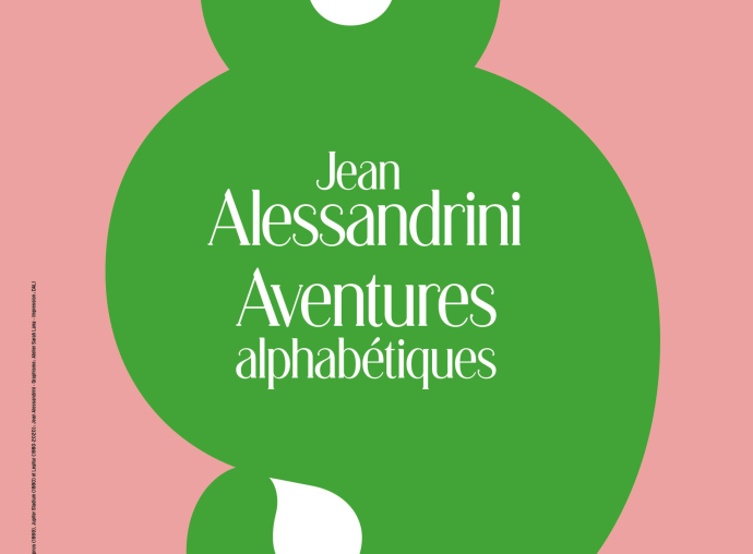 Affiche Jean Alessandrini Aventures alphabetiques_2024